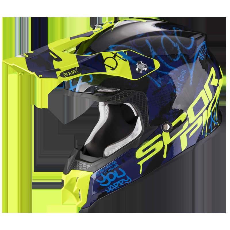46-302-191-07-VX-16 AIR ORATIO NOIR-BLEU-JAUNE FLUO