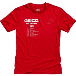 T-SHIRT 100% TEAM GEICO...