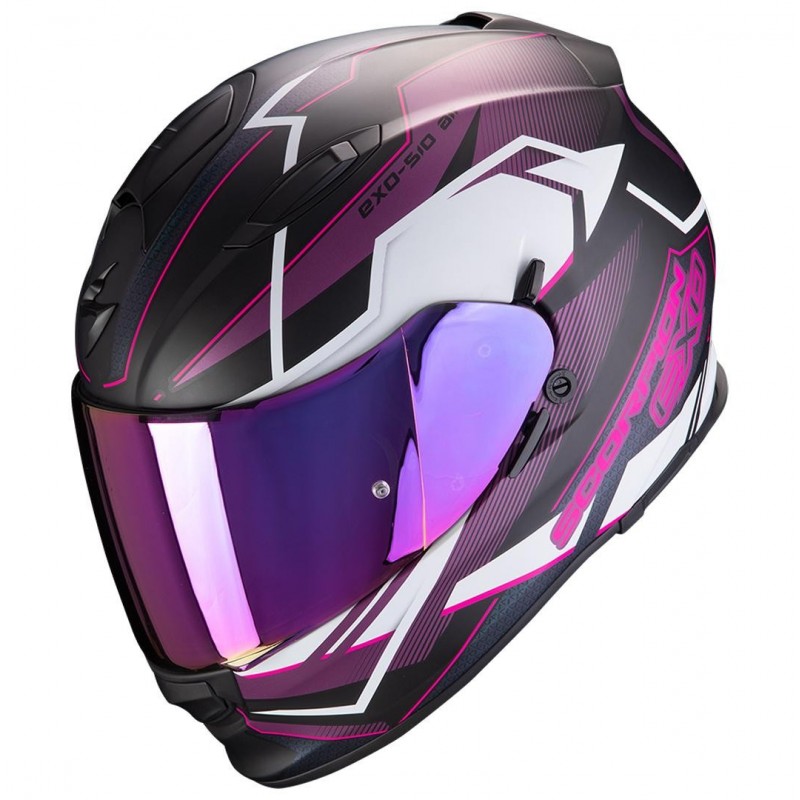 51-314-194-03-EXO-510 AIR BALT NOIR MAT-BLANC-ROSE