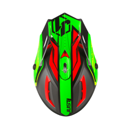 JUST1 J38 BLADE RED-LIME-BLACK DESSUS