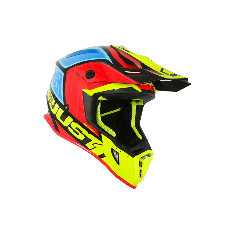JUST1 J38 BLADE BLACK-YELLOW-RED-BLUE coté