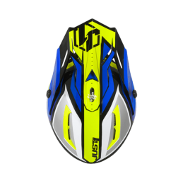 JUST1 J38 BLADE BLUE-FLUO-YELLOW-BLACK DESSUS
