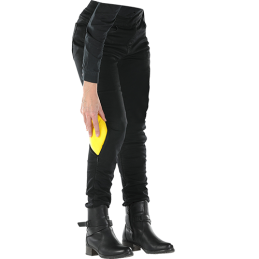 OVERLAP LEGGING JANE BLACK  POCHE