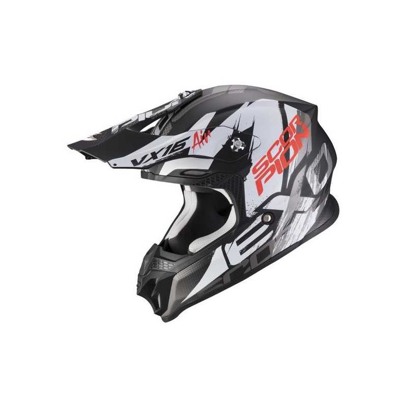 46-268-227-07-VX-16 AIR ALBION NOIR BLANC MAT