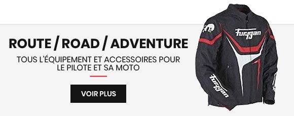 Vente equipement moto route road adventure